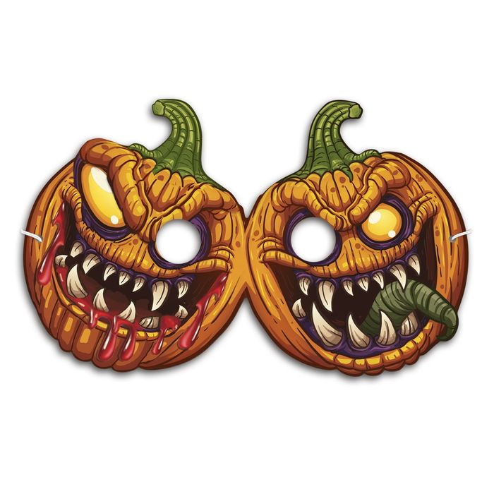 Очки карнавальные "Тыквы"