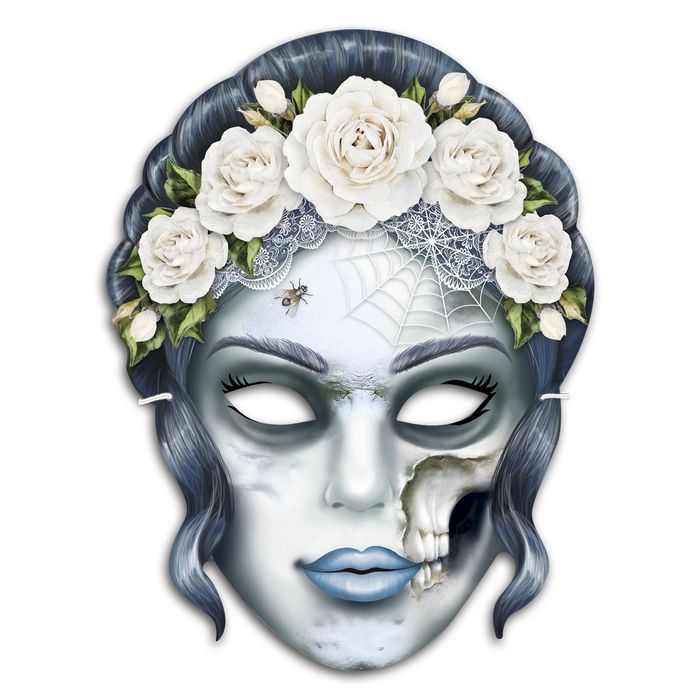 Маска карнавальная "Труп невесты"