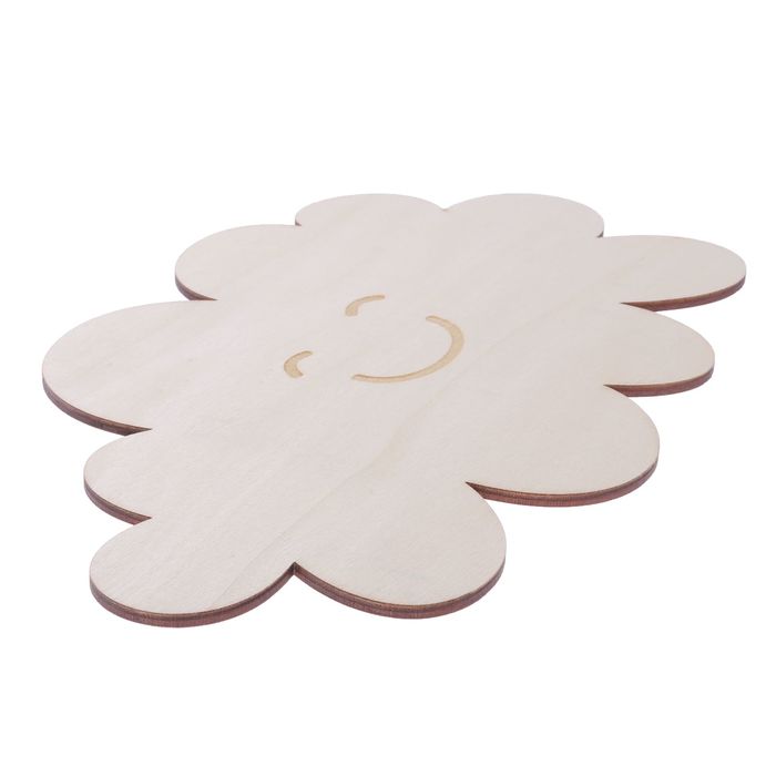 Заготовка деревянная "Веселое облачко", 28 х 17,5 х 0,4 см