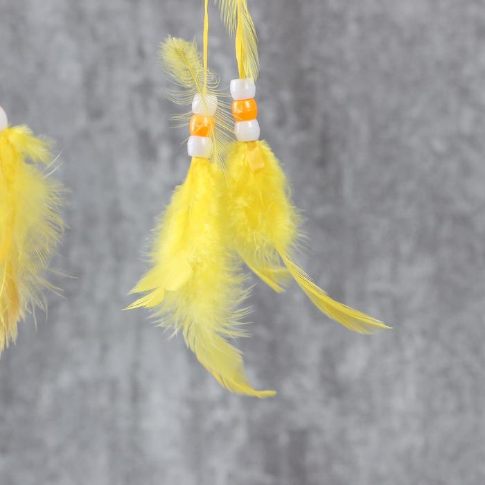 Ловец снов "Привлекаю приятные сны", d 20 см