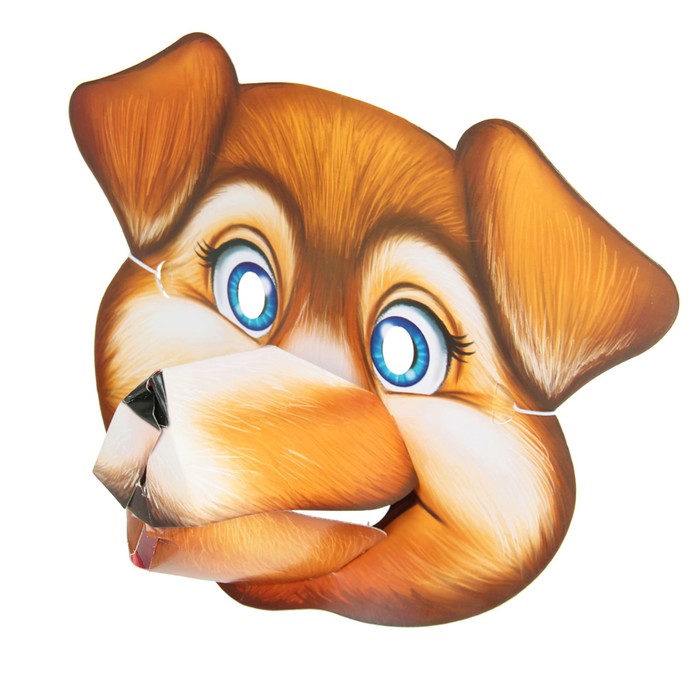 Маска объемная "Пес"