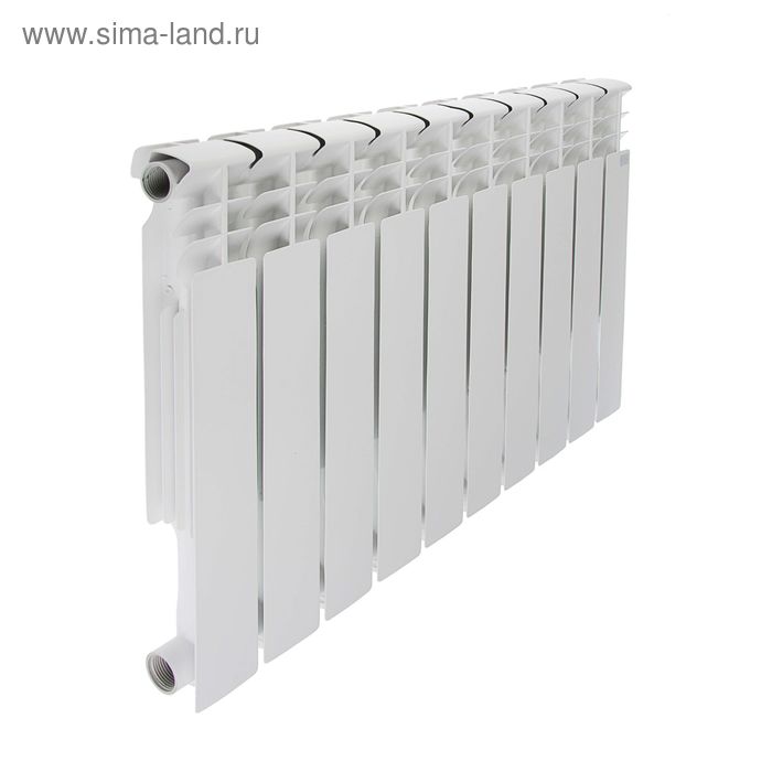 Радиатор алюминиевый STI, 500 × 80 мм, 10 секций