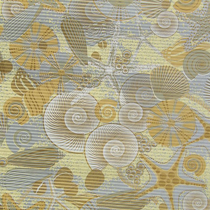 Бумага упаковочная крафт "Морской бриз", бежевый, 0.7 х 10 м