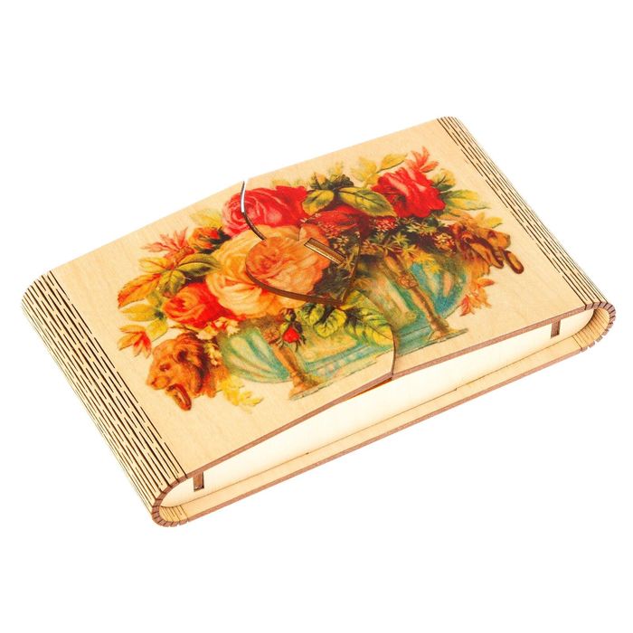 Купюрница-конверт "Цветы"