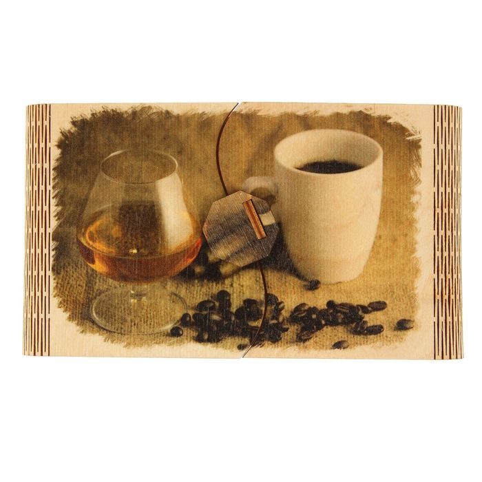 Купюрница-конверт "Кофе"