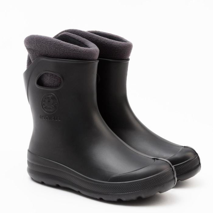 Полусапожки женские арт. 869 У (черный) (р.36/37)