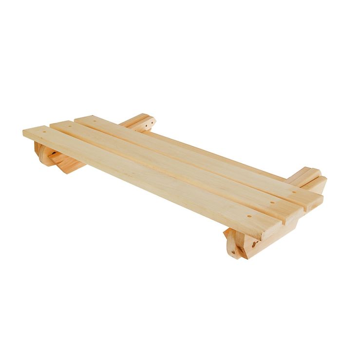 Лавка складная (полок) 90х33х44,5см ПРОМО