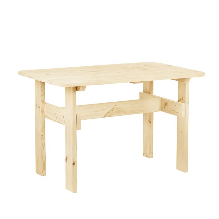 Стол к набору "Дачный" 120 см, натуральная сосна ПРОМО