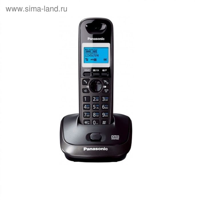 Телефон Panasonic KX-TG2521 RUT DECT, а/отв, комплект из базы и трубки