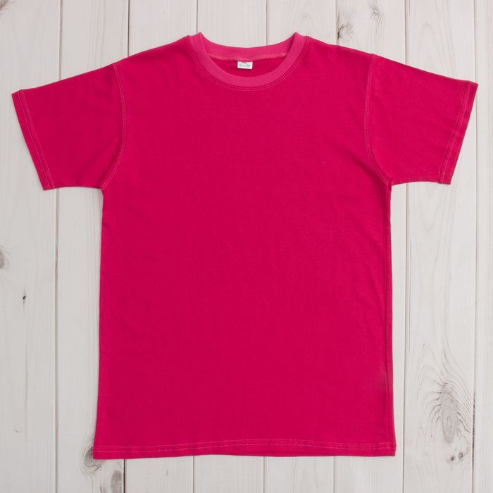 Футболка для девочки, рост 158 см, цвет малиновый (арт. 35-16)