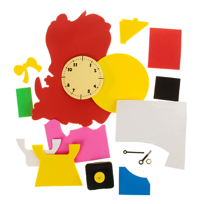 Часы своими руками "Весёлая минутка. Собачка"