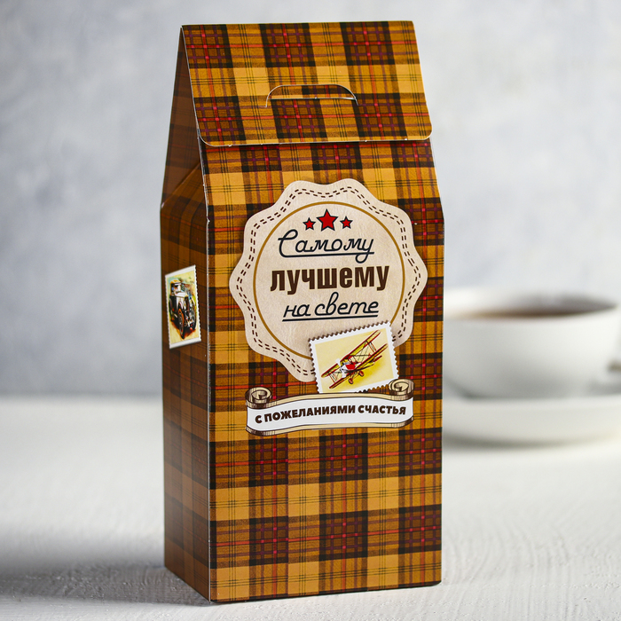 Чай чёрный с лимоном и мятой "Дорогому дедушке", 100 г