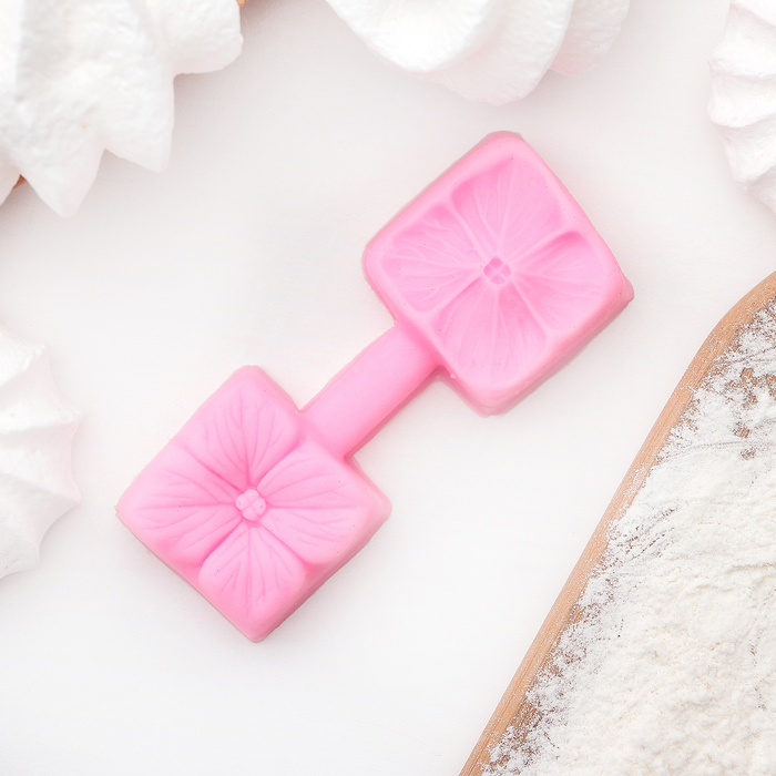 Молд 6,8х2,5 см "Цветочек", цвета МИКС