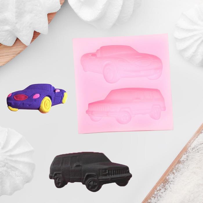 Молд 6,5х6,5 "Авто", цвета МИКС