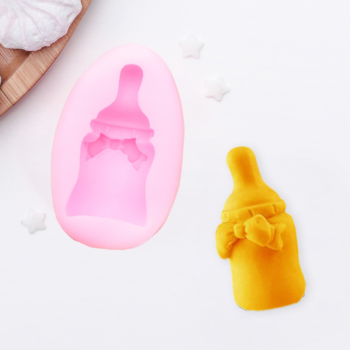 Молд 7,3х4,5х2,3 см "Соска", цвета МИКС