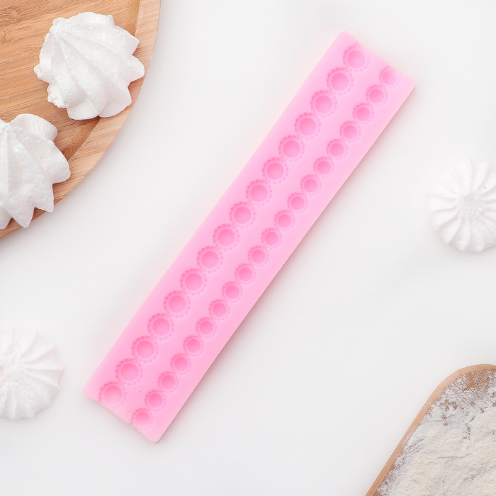 Молд 19,5х4 см "Украшение", цвета МИКС