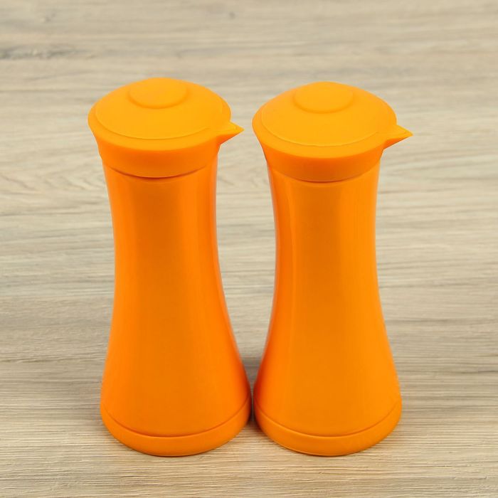 Набор бутылок для масла и соуса 2 шт 16,5х6,5 см "Симплекс", цвета МИКС