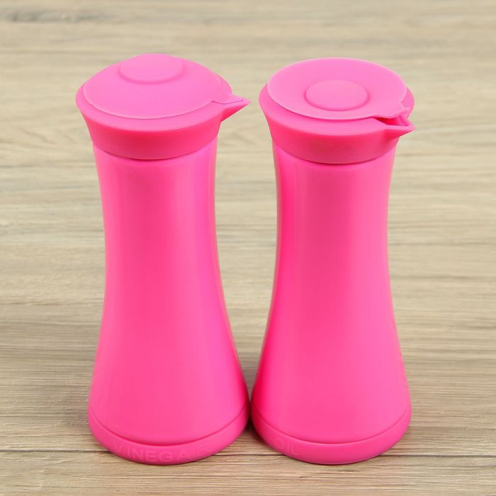 Набор бутылок для масла и соуса 2 шт 16,5х6,5 см "Симплекс", цвета МИКС