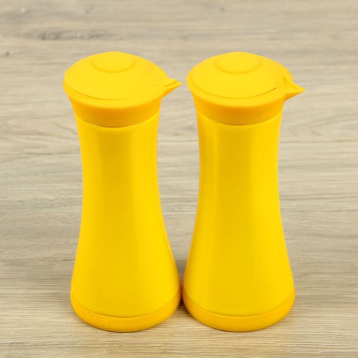 Набор бутылок для масла и соуса 2 шт 16,5х6,5 см "Симплекс", цвета МИКС