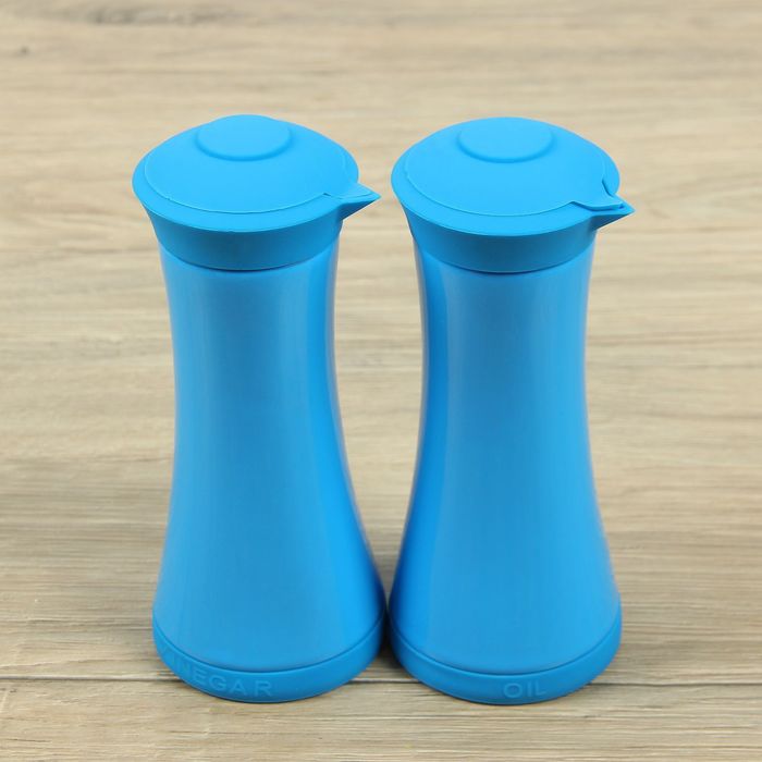 Набор бутылок для масла и соуса 2 шт 16,5х6,5 см "Симплекс", цвета МИКС