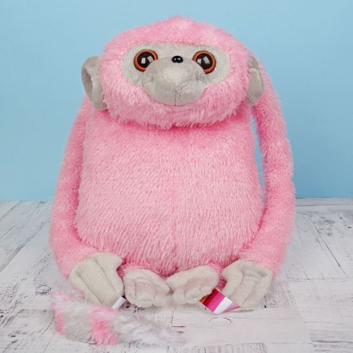 Мягкая игрушка-рюкзак "Рюкзашка Лемур" 42 см