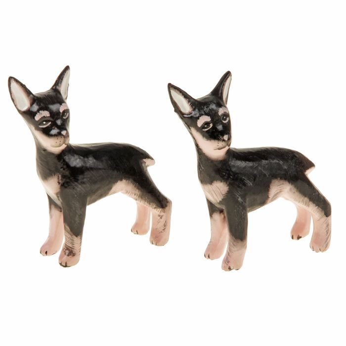 Сувенир дерево "Той-терьер" 12х9х2,5 см