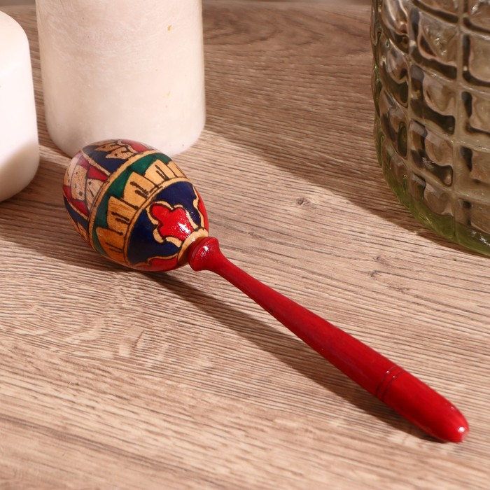 Музыкальный инструмент "Маракас" 20х5х5 см МИКС