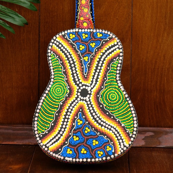 Музыкальный инструмент "Гитара-Укулеле", МИКС 55х20х6 см