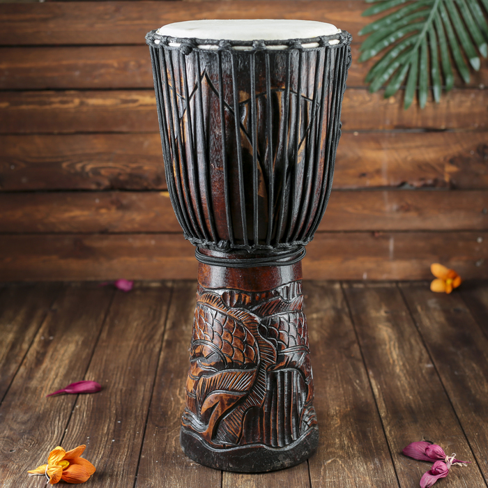Музыкальный инструмент "Барабан Джембе" 50х23х23 см