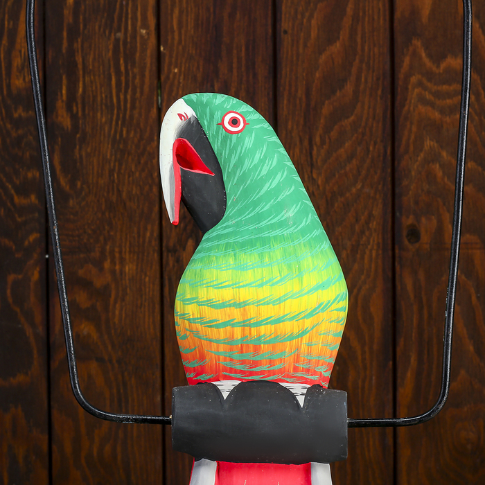 Сувенир дерево "Попугай" 60х22х11 см