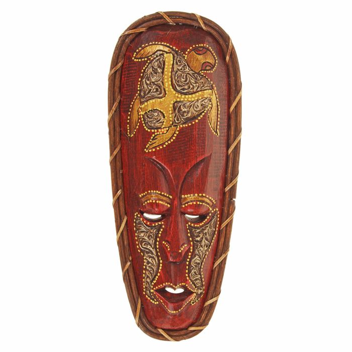 Маска "Абориген и черепаха"