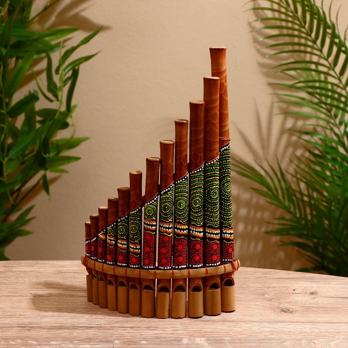 Музыкальный инструмент Флейта 30х5х18 см МИКС деревянная духовая флейта классическая бамбуковая флейта музыкальный инструмент традиционный китайский дизайн поперечная флейта для н