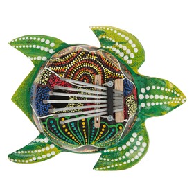 Музыкальный инструмент "Калимба черепаха" 22х17х5 см МИКС от Сима-ленд