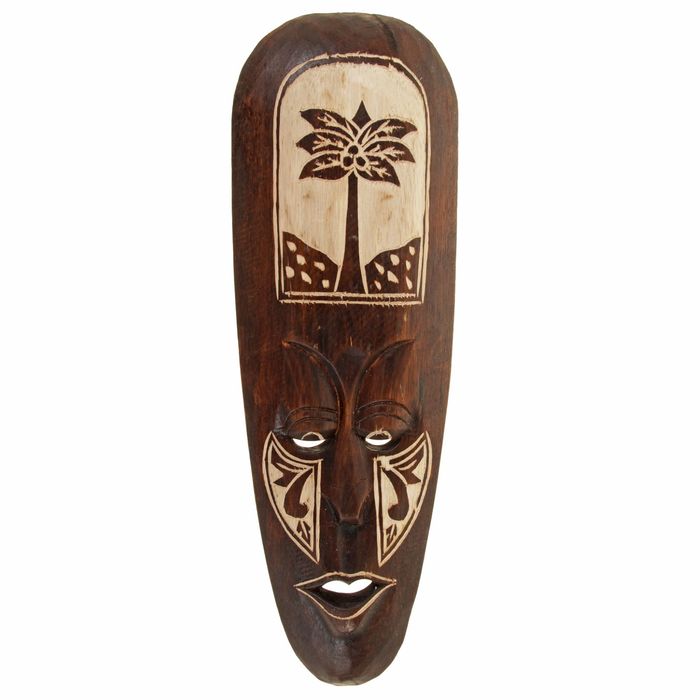 Маска дерево "Пальма" 40х3х14 см