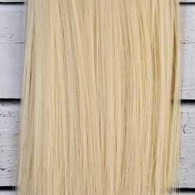 Волосы - тресс для кукол «Прямые» длина волос: 15 см, ширина:100 см, цвет № 613А от Сима-ленд