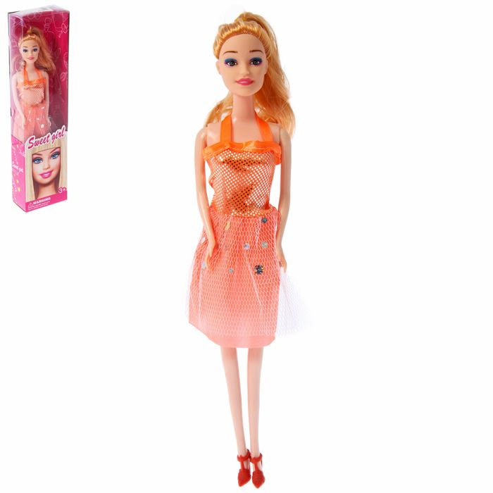 Кукла модель "Сара" в вечернем платье, МИКС
