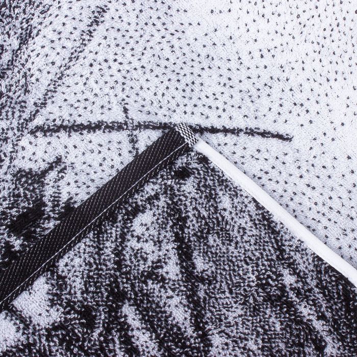 Полотенце махровое "Этель" ЧБ Щенок 70*130 см, 100% хл, 420 гр/м2