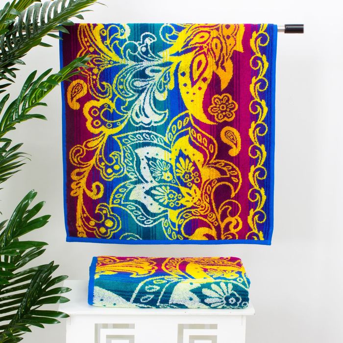 Полотенце махровое "Этель" Шахерезада 70*130 см, 100% хл, 420 гр/м2