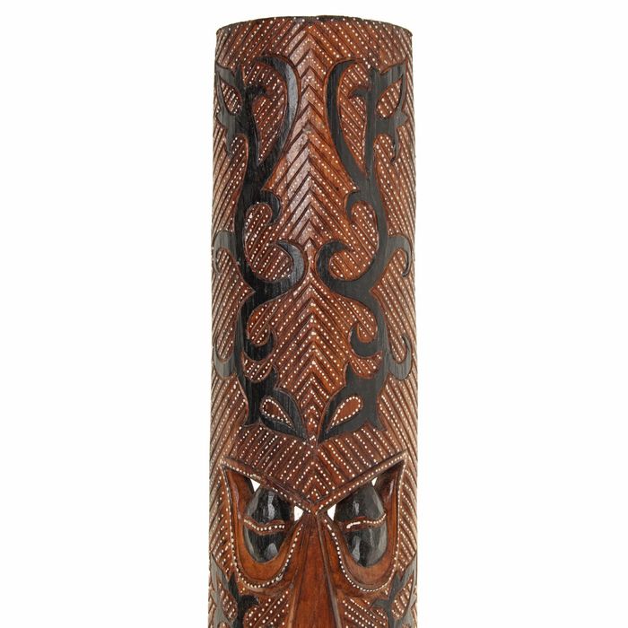 Маска дерево "Абориген Устрашающий" узорная 100х15х7 см