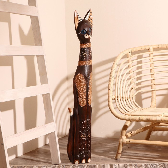 

Сувенир дерево "Кошка ажурная. Восточная сказка" 100х18х6,5 см