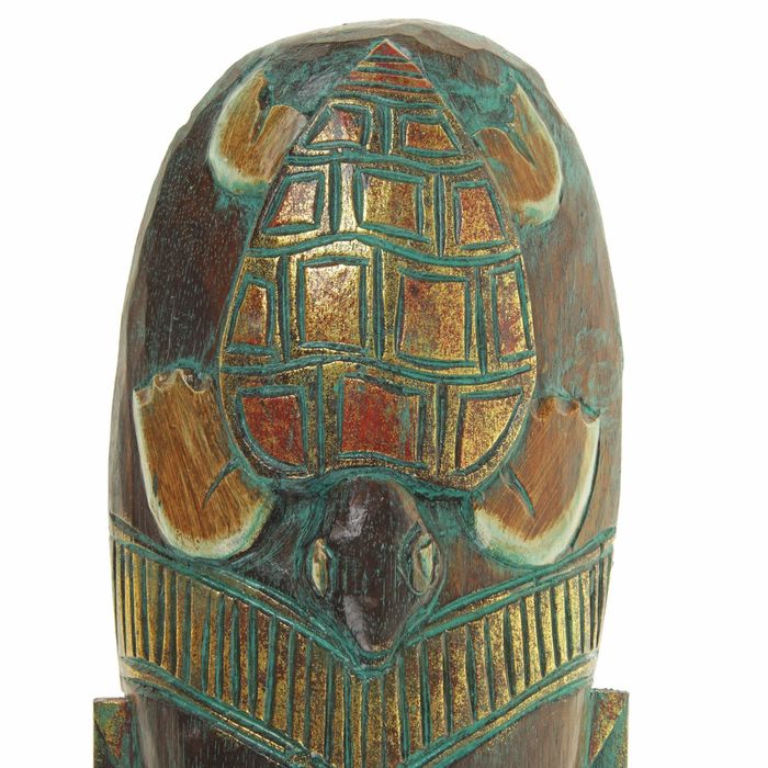 Маска дерево "Абориген черепаха" 50х5х15 см