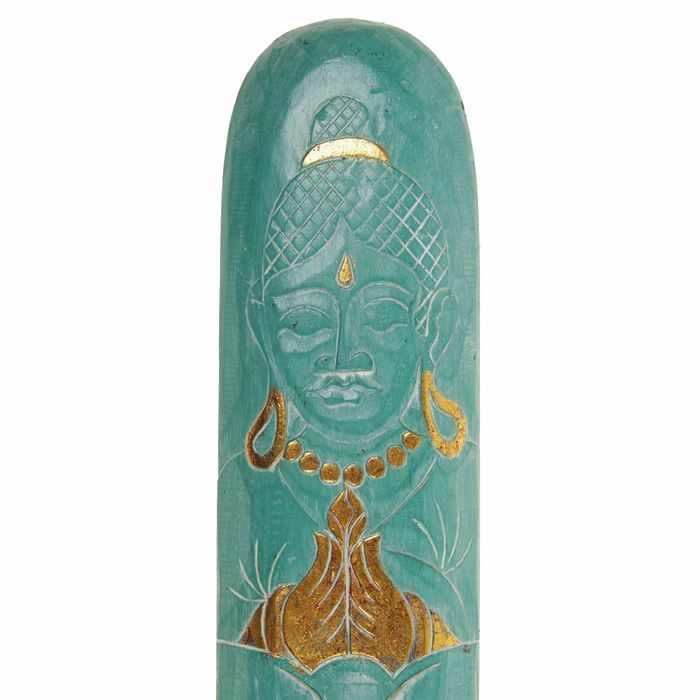 Маска дерево "Абориген" 100х3х18 см зелёная