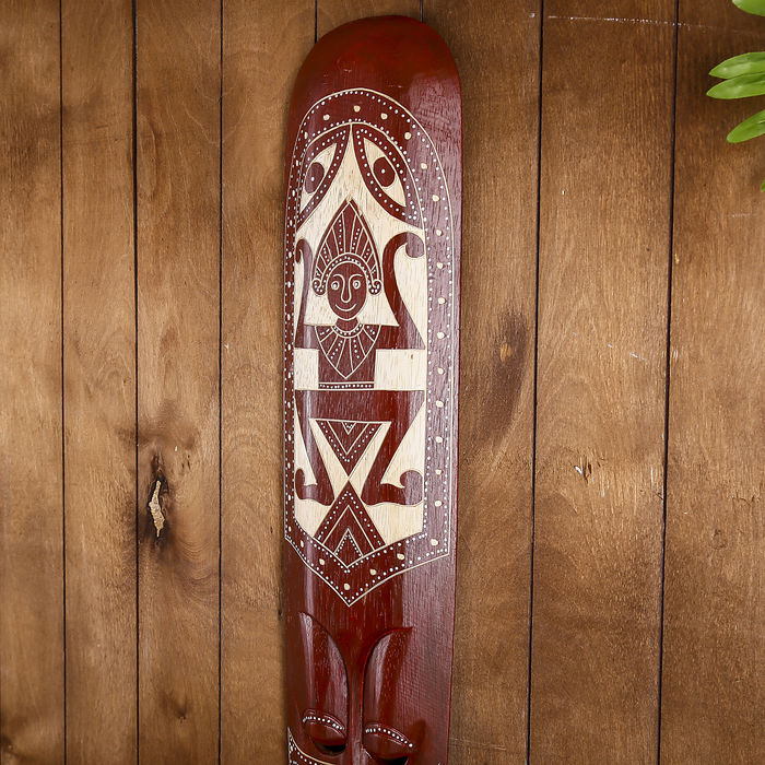 Маска дерево "Абориген" 100х3х18 см