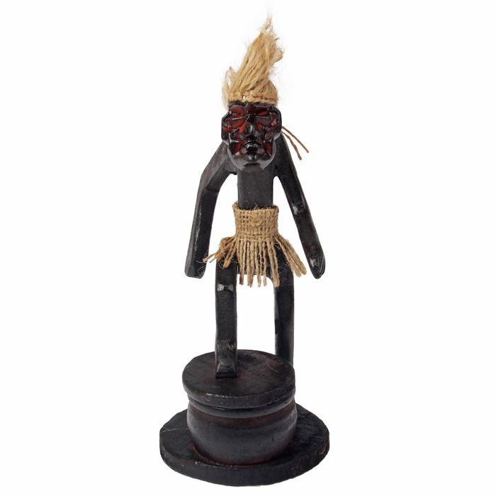 Сувенир дерево "Абориген с бачонком" 22х9х9 см