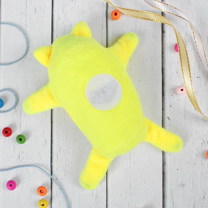 Мягкая игрушка-магнит "Создан для любви и ласки", котэ, 15 см