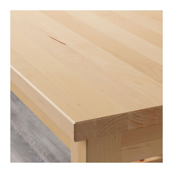 Столик с колесами, береза БЕКВЭМ