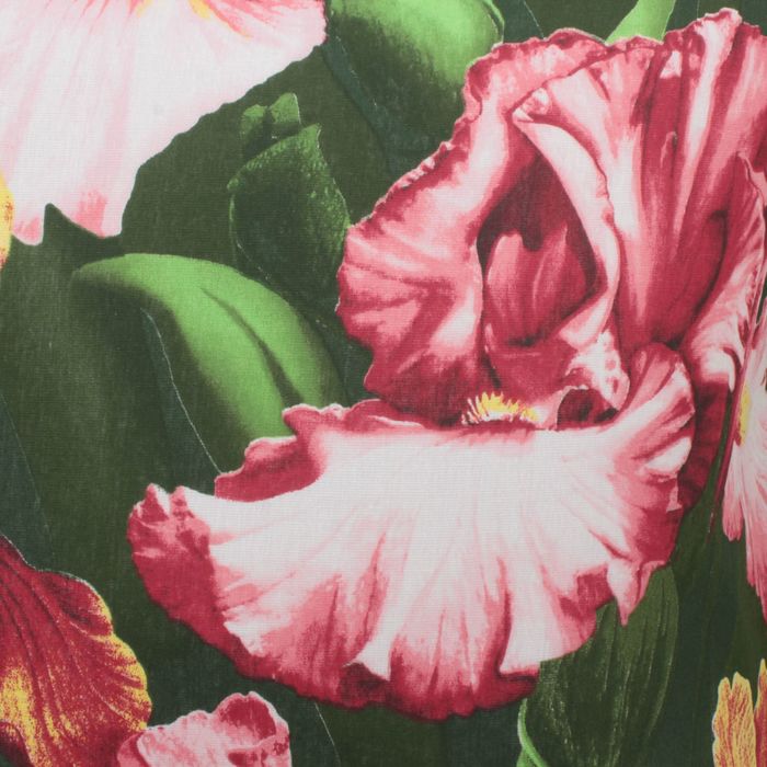 Постельное бельё 1,5сп Ночь нежна Дивный сад крас 145х210, 150х210, 70х70 2шт, хлопок 100 гр/м