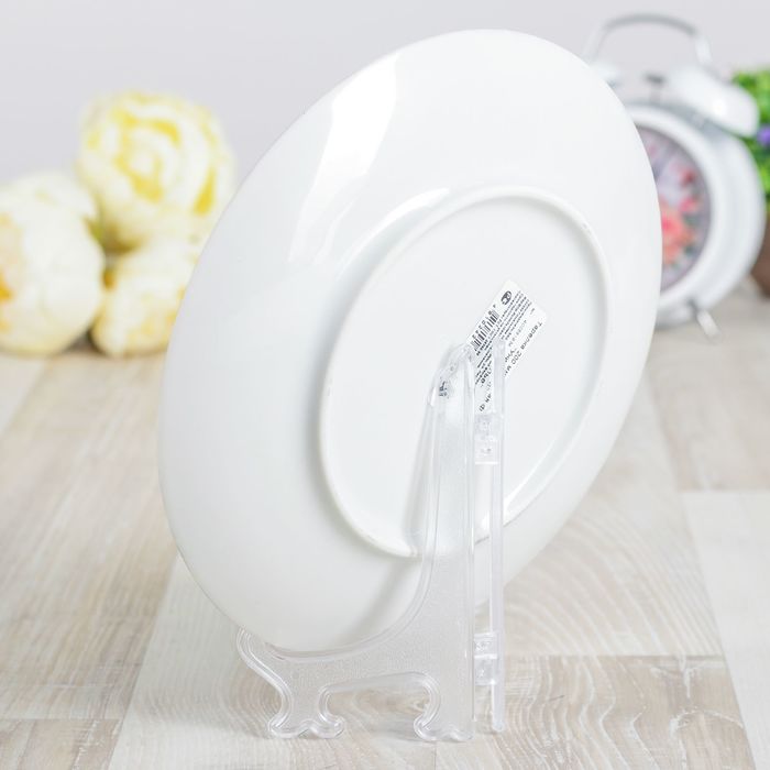 Тарелка с сублимацией «Владивосток. Тигр-моряк»