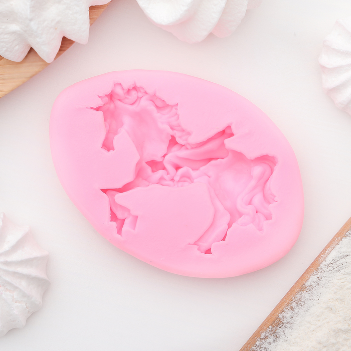 Молд 9х6,3 см "Конь", цвета МИКС