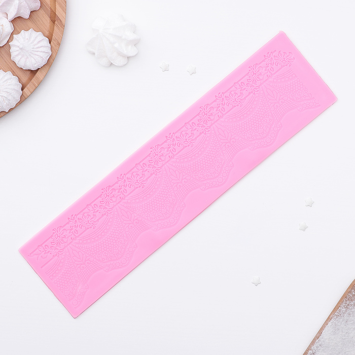 Коврик для айсинга 32х9х0,2 см "Летящая занавес"